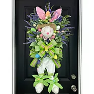 Beautiful Spring Easter Wreaths For The Front Door – Decorative Ideas