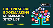 Top High PR Social Bookmarking Submission Sites List 2021