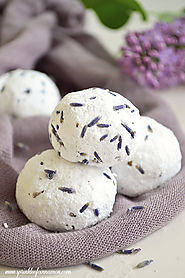 Lavender butter balls - Sprinkle of cinnamon