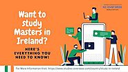Want to study Masters in Ireland? Here's everything you need to know! - . : powered by Doodlekit