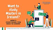 Want to study Masters in Ireland? Here's everything you need to know! — Steemit