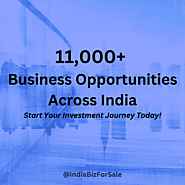 11000+ Lucrative Business Opportunities Across India
