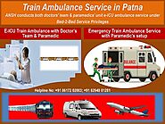 Get advanced Train Ambulance Service from Patna at lowest rate.
