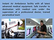 Get Air Ambulance Service in Guwahati with advanced technology facility |ANSH