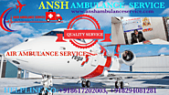 Get Cost Saving Air Ambulance Service in Kolkata with Bed to Bed Service |ANSH