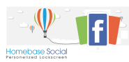 Facebook Home Based Homebase Lockscreen Now Available From Play Store | GoAndroid