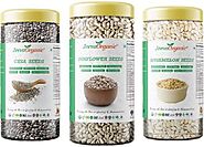 Jeeva Organic Private Limited Chia Seed, Sunflower Seed, Muskmelon Seed Combo Assorted Seeds & Nuts