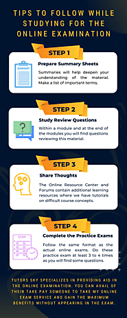 Tips to Follow While Studying For the Online Examination