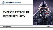 CyberPeace Foundation | Type of Attack in Cyber Security