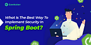 Implement Security In Spring Boot Project