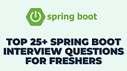 30 Must Asked Spring Boot Interview Questions