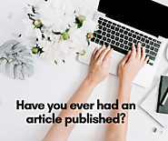 Have you ever had an article published?