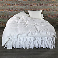 Try our Linen Duvet Cover in color White that fits perfectly for your bed! – Linenshed UK