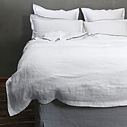 Buy Linenshed’s Beautiful, Bold Bourdone edge Duvet Covers, Made To Order – Linenshed UK