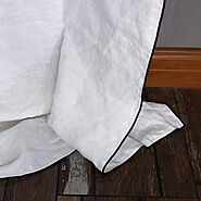 Use Our Natural Linen Flat Sheets Featuring A Modern Design – Linenshed UK