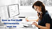 How to Find Best Accountants near me