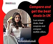Compare energy, credit cards, bank accounts and insurance deals at Slick UK Deals