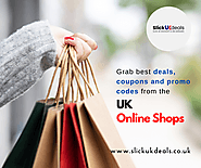 Search discounted coupons and offers at UK online shops