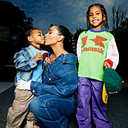 Kim Kardashian Poses with Her Kids for A High-Fashion Vogue Photoshoot – ThealthyLife
