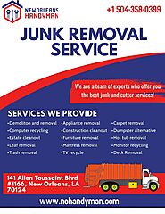 Junk Removal Service - New Orleans Handyman, LLC.