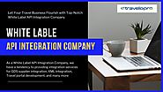 White Label API Integration Company