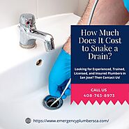 How Much Does It Cost to Snake a Drain?