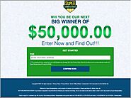 Get a Chance To Win $50,000 Today!
