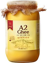 Compare Jiva A2 Gir Cow Ghee - Pure Desi Ghee | 1000 ml Ghee 1 kg Mason Jar Price in India - CompareNow