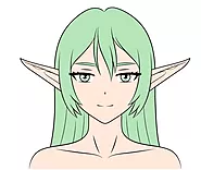 Draw an Anime Elf Girl  - Easy Drawing