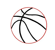 How to draw a basketball - Easy Drawing