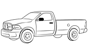 How to draw a truck - Easy Drawing