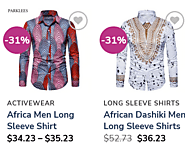 African shirts for men wholesale