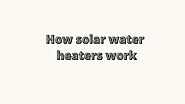 what is solar water heater how does solar water heater works benefits of solar water heater