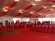 Outdoor Marquee Tent for Reception