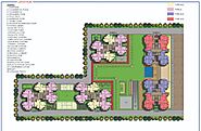 Trident Embassy Reso layout plan, master site plan