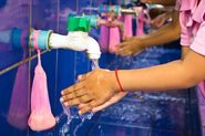 A doctorate focused on handwashing with soap. -