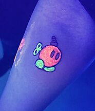 Amazing Glow in the Dark - UV Light Tattoo Ideas and Designs