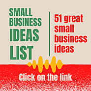 Small Business Ideas List by Invedus