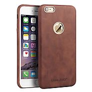 QIALINO Calf Skin Leather Back Case for iPhone 6 - Qialino