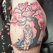 Cherry Blossom Tattoo Ideas and Japanese Flower Designs