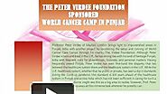 PPT – Peter Virdee U.K. & The Virdee Foundation Support World Cancer Care Camp