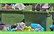 How an Overflowing Bin Negatively Affects Waste Management Efforts