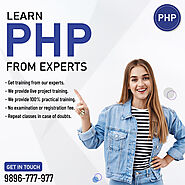 PHP Training in Ambala with Live Projects | PHP Training Institute Ambala