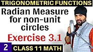 Exercise 3.1 Trigonometric Functions Class 11 Maths Chapter 3