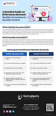 A Detailed Guide on Differences Between Quality Assurance vs Quality Control