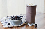 Blueberry Flax Smoothie | HLTH Code