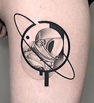 95+ Simple Astronaut Tattoo Ideas With Meanings