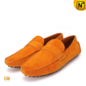Mens Orange Tods Shoes CW713111 - cwmalls.com