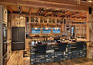 16 Amazing Log House Kitchens You Have to See - Hick Country™