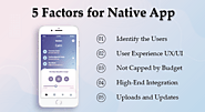 5 Factors for Native App